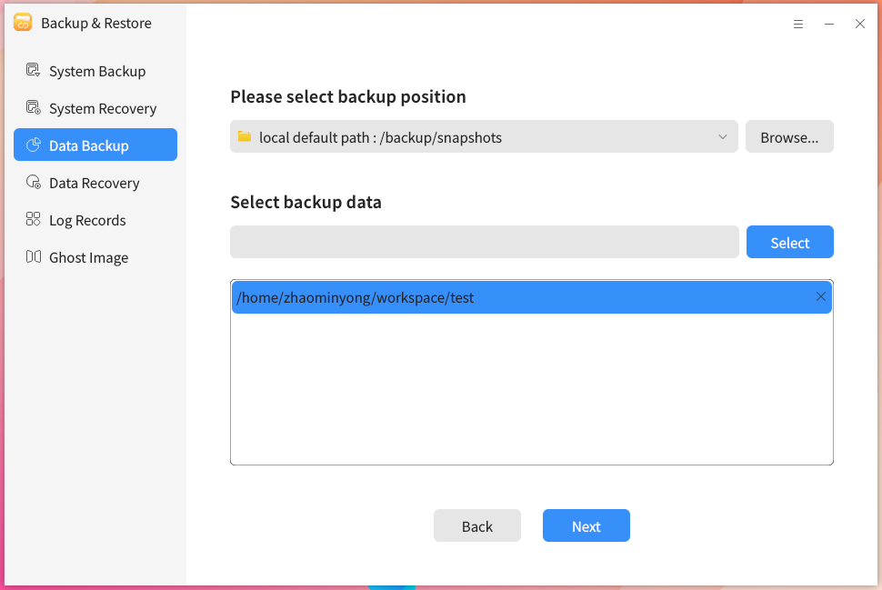 Fig 14 Specify directories or files -big