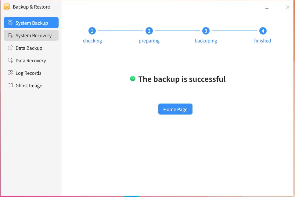 Fig 7 Backup Finish -big