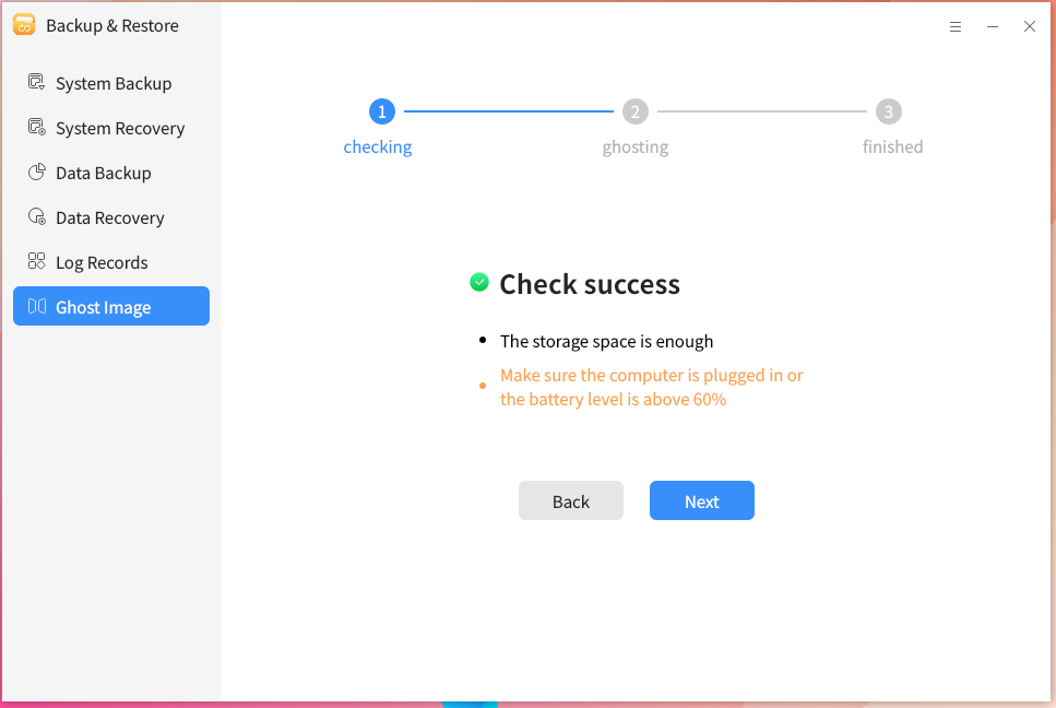 Fig 13-2 Ghost image checking -big