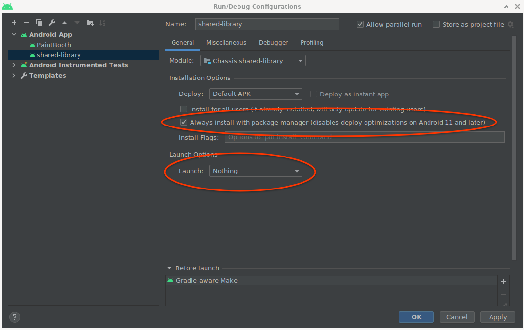 Plugin setup